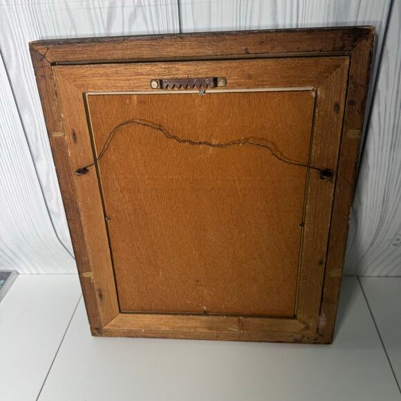 Vtg Robert Cox Signed Still Life Floral Oil Painting Wood & Gold Framed 1980s - Picture 4 of 8